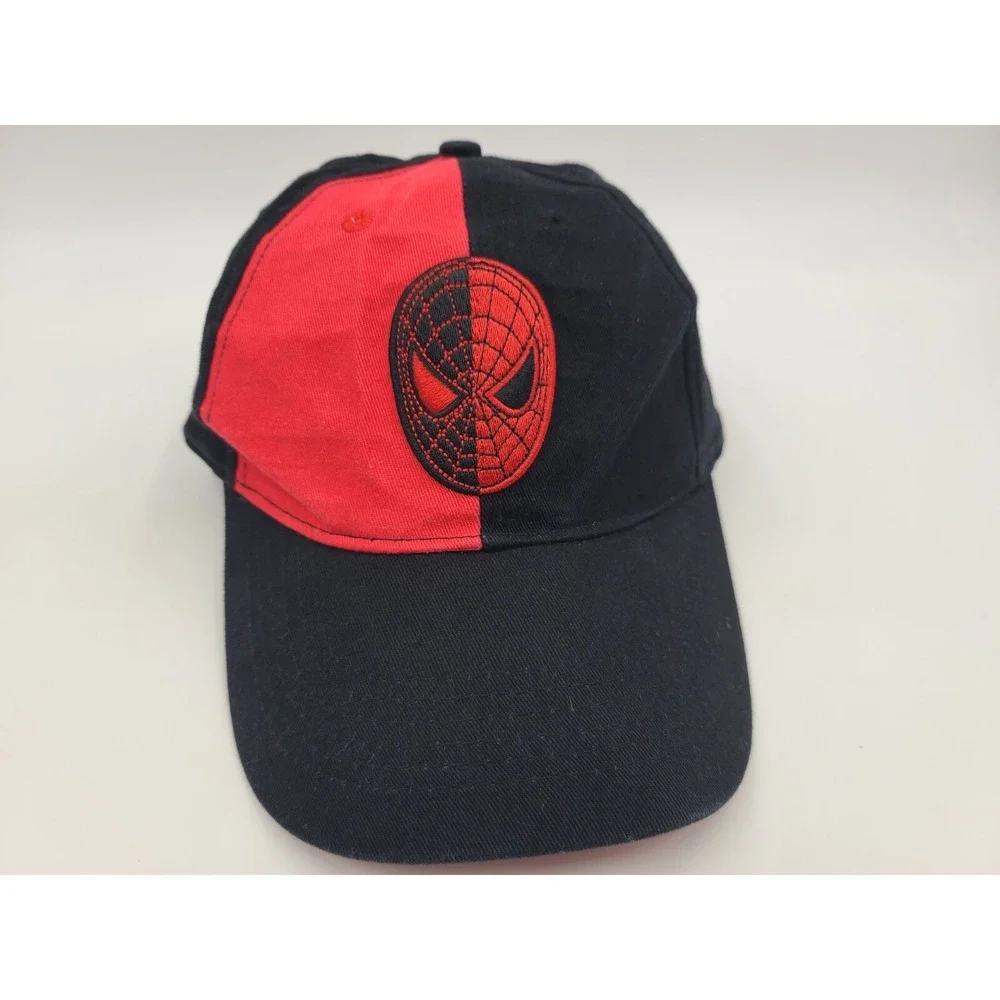 Youth Spider-Man 3 Marvel Comics Adjustable Hat Cap Child Kid Boy Girl Red Black